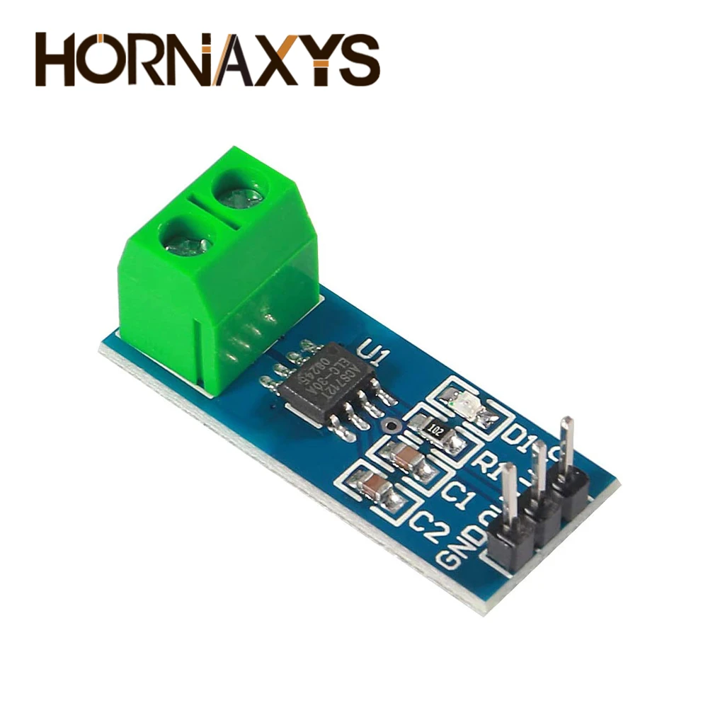 5/10Pcs ACS712 5A 20A 30A Range Hall Current Sensor Module ACS712 Sensors Module For Arduino DIY Electronic Kit