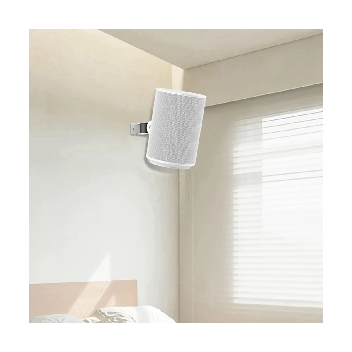 قوس مثبت على الحائط للعصر ، حامل حامل حائط معدني ، توفير مساحة بيضاء