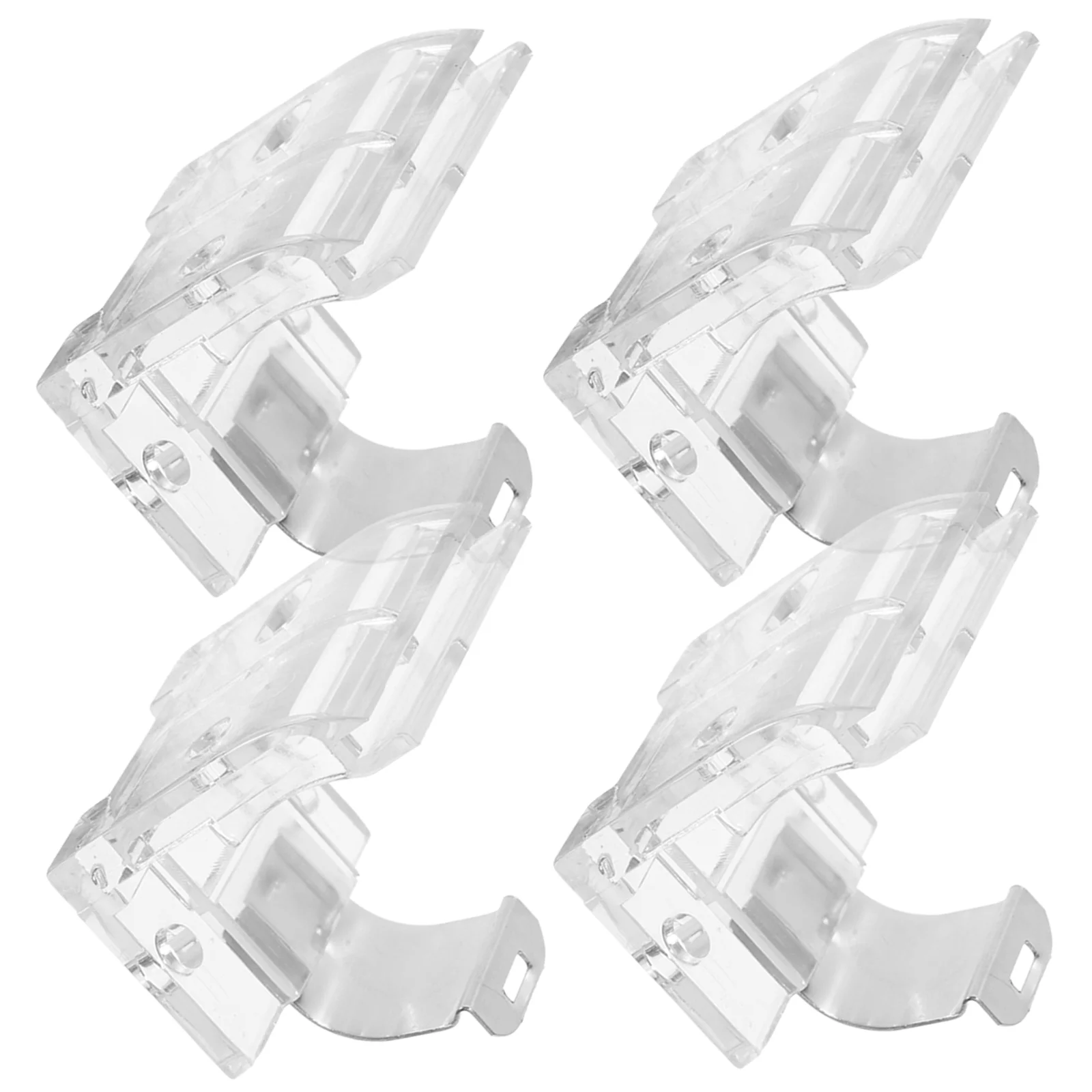 Cordless Blinds Hardware 1 Inch 25mm Venetian Bracket Accessories Curtain Track Fixing 4pcs/pack