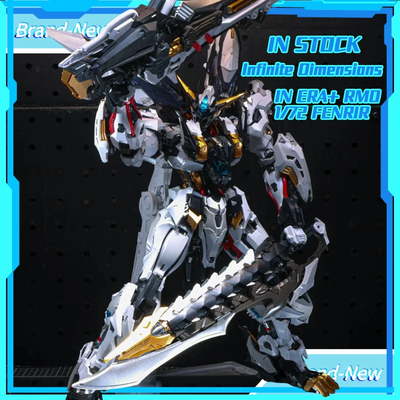 

【IN STOCK】IN ERA+ RMD 1/72 FENRIR Infinite Dimensions Wolf King Barbatos Alloy Skeleton Assembly Plastic Model Kit Toy Gift