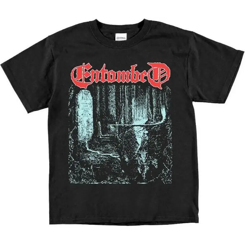 Футболка Entombed Left Hand Path, винтажная футболка Death Metal Grave Bolt Thrower Autopsy Футболка Entombed Left Hand Path, винтажная футболка Death Metal Grave Bolt Thrower Autopsy