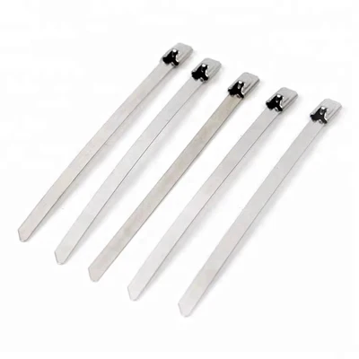 10/20pcs Stainless steel metal Cable Ties tie Zip Wrap Exhaust Heat Straps Induction pipe 7.9mm width 100-450mm 304 Material