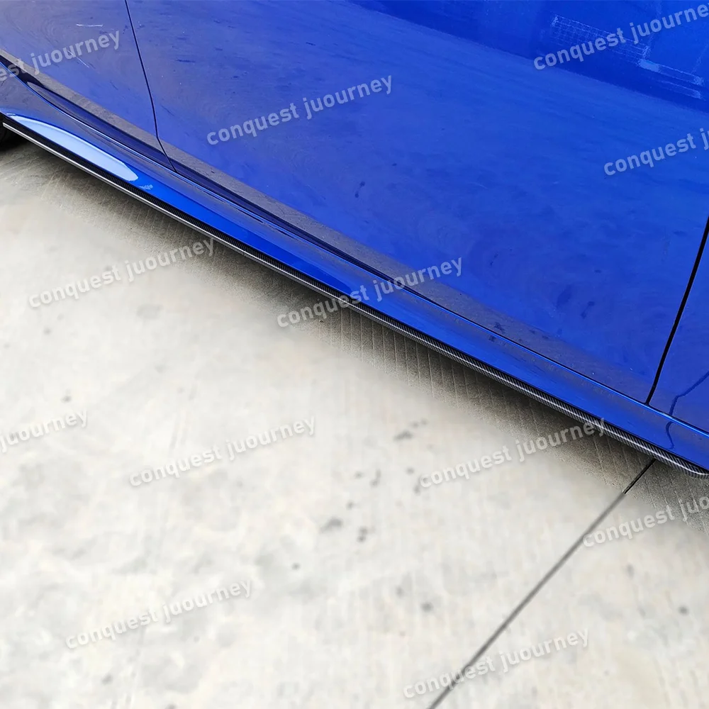 4 قطعة MC الجانب تنورة لهوندا سيفيك 2022 + Gen 11th لامع أسود الرياضة طقم الجسم الجانب سبويلر اكسسوارات السيارات تحديث السيارة #2