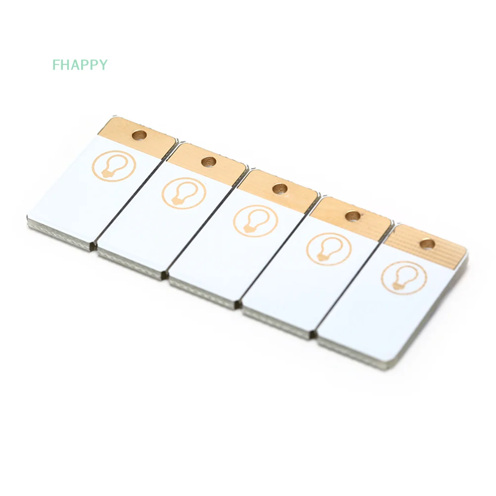 5 ชิ้นโคมไฟกลางคืนมินิพ็อกเก็ตการ์ด USB Power LED 5 โวลต์แสงสําหรับแล็ปท็อปคอมพิวเตอร์