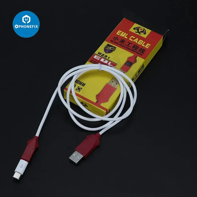 OSS W216 Xiaomi  Engineering Mode Cable Micro Type-c Interface Fast Charging Data Transmission for Phone Flashing Unlocking Tool