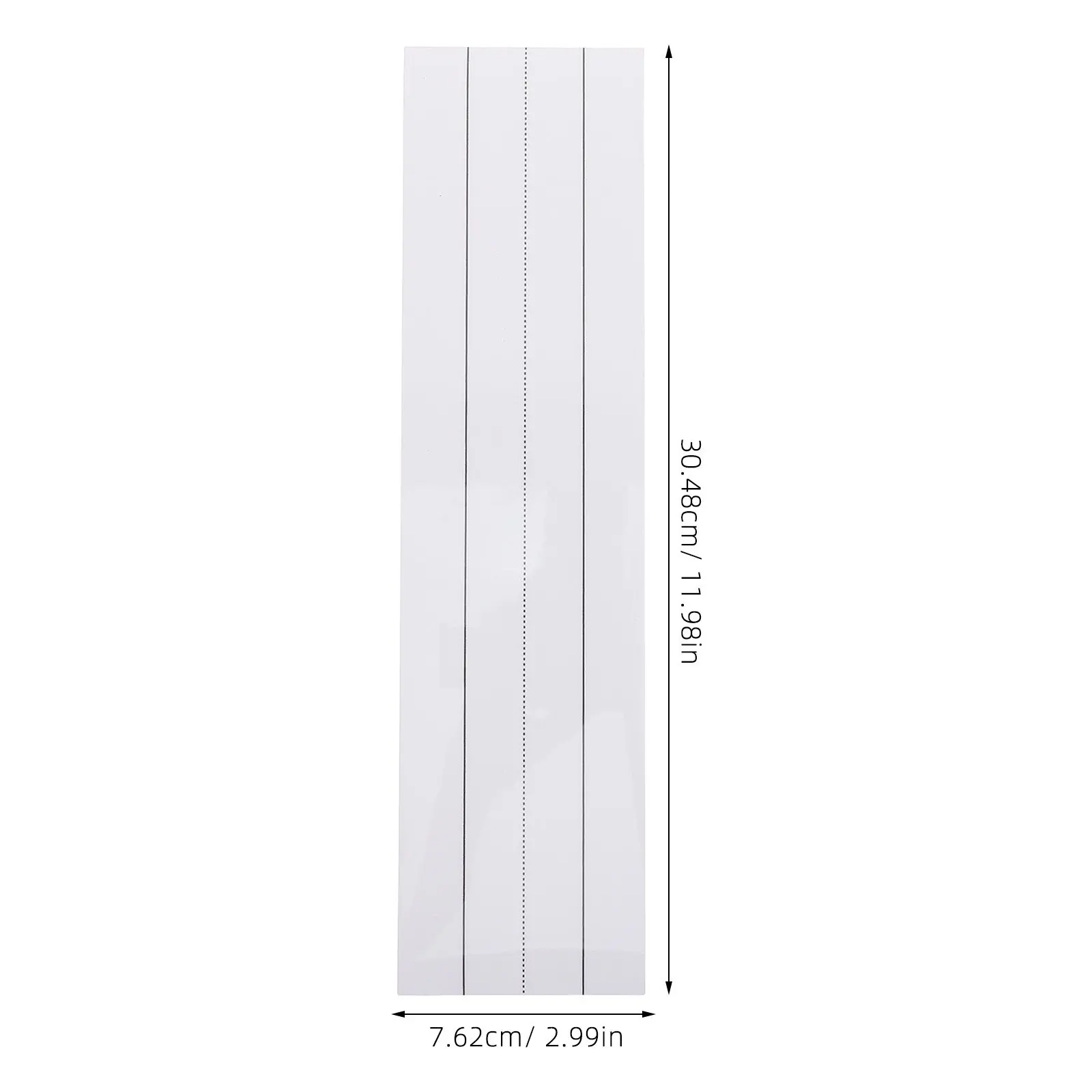 10Pcs Magnetic Sentence Strips Erasable Lined Dry Erase Writable Learning Strips Sentence Structure Teaching Tools Classroom Use