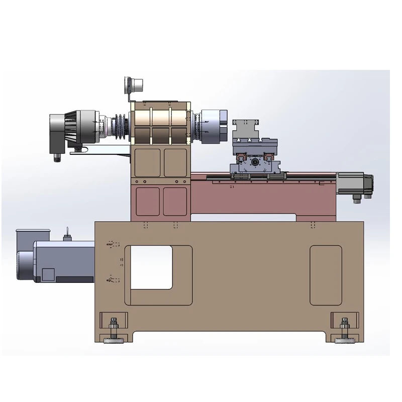 High Precision Mini Small Cnc Lathe Machine H32i Linear Guide Rail Small Cnc Machine Lathe