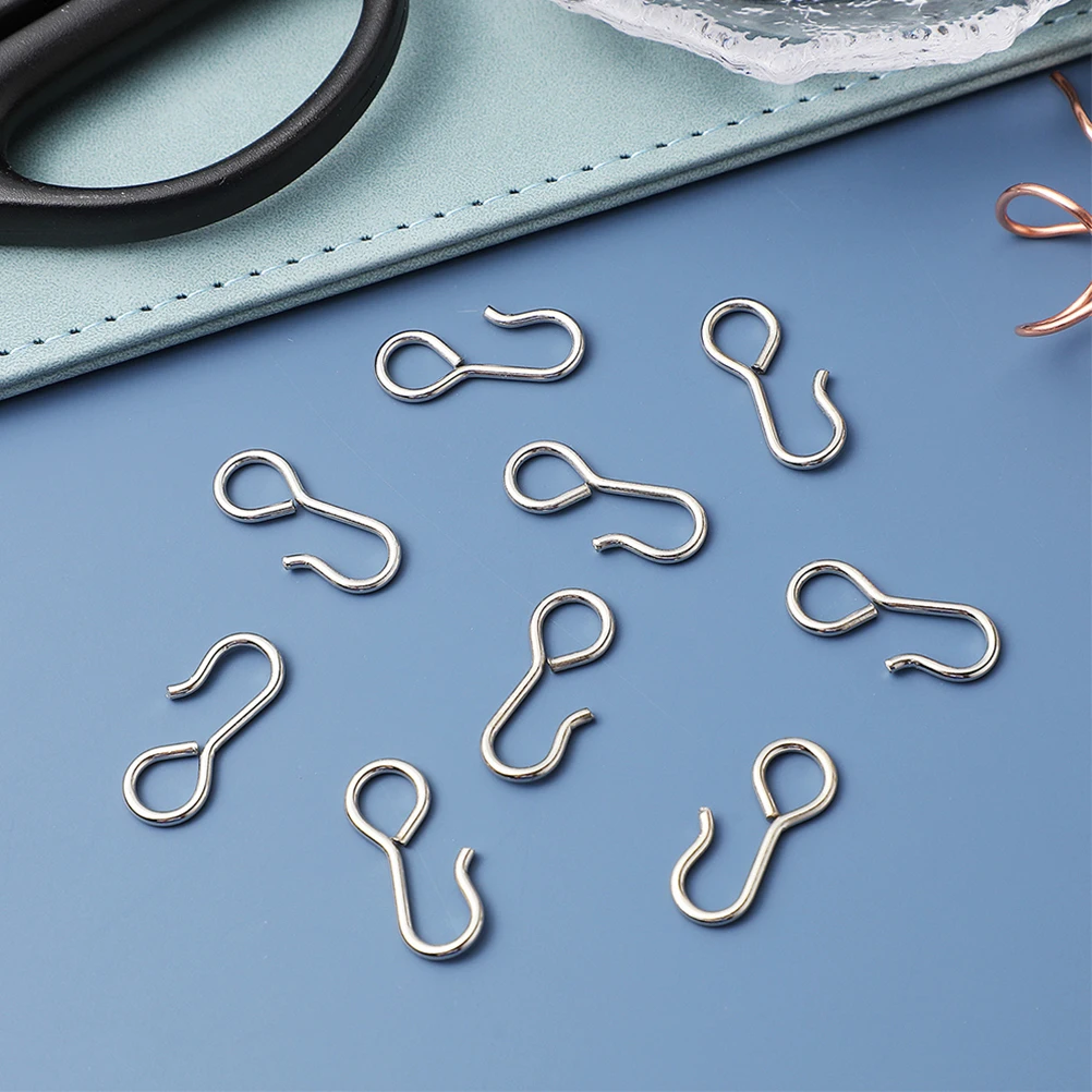 

60pcs Car Covers Hooks S Hook Design Pad Fixing Hanger Vehicle Cover Accessories Back Seat Storage Iron Hooks Easy Installation