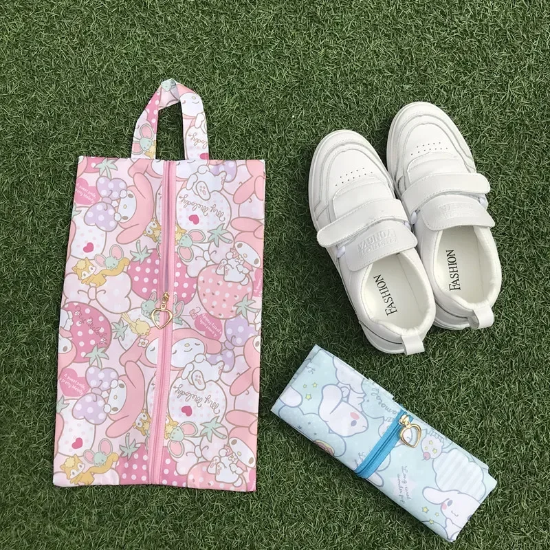 Sanrio Shoe Bag Hello Kitty Kawaii Shoes Underwear Underwear Multifunctional Storage Bag Travel Bag Cartoon Dustproof Home image 4