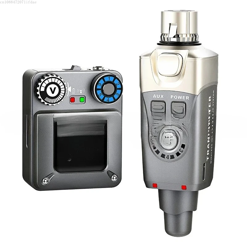

U4 wireless earphone monitoring system stage performance director rehearsal in-ear transmitter receiver