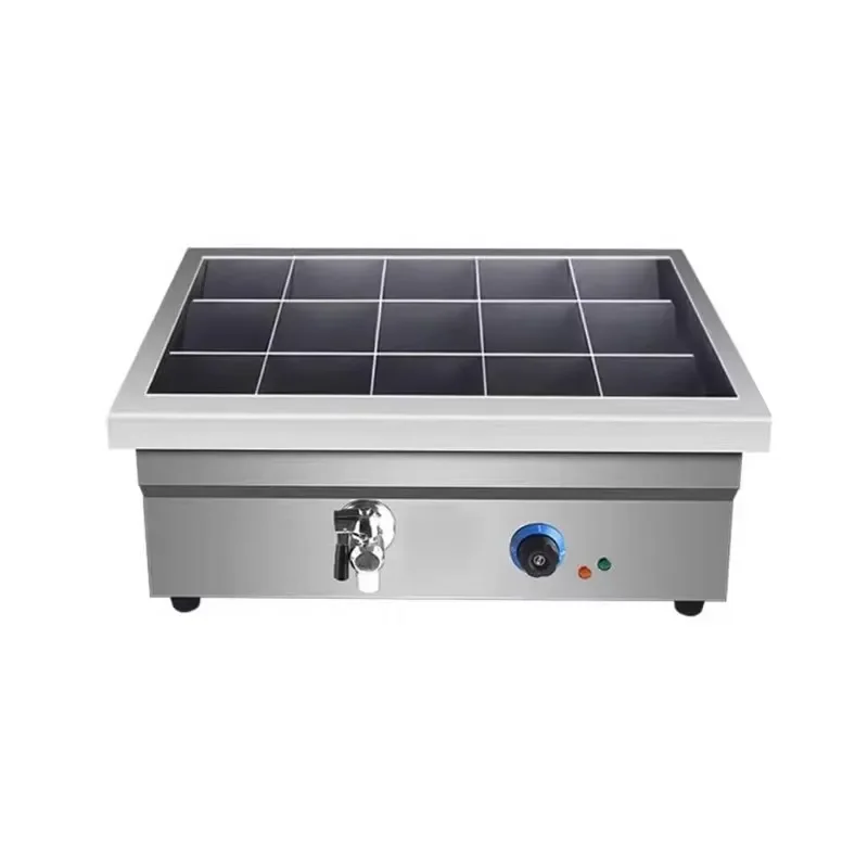 Oden cooking stainless steel machine double cylinder electric constant temperature cooking pot
