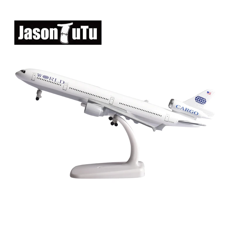 

JASON TUTU 20CM Trans World Airlines McDonnell Douglas MD-11 Plane Airplane Model Aircraft Model Diecast Metal Planes Gifts