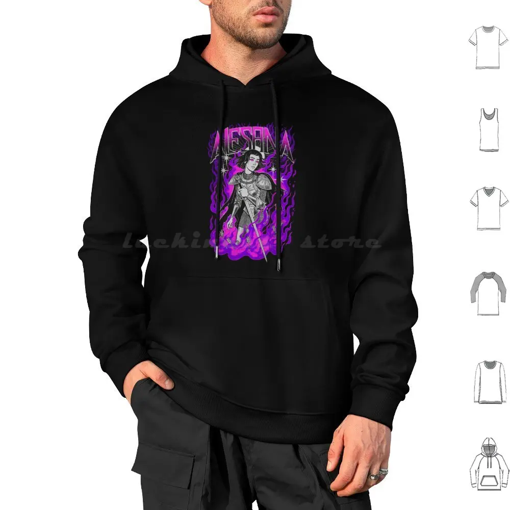 

Alesana #9 Hoodie cotton Long Sleeve Band Knight Alesana Metal Post Hardcore Hardcore Scene Scenemo Emo Goth Punk