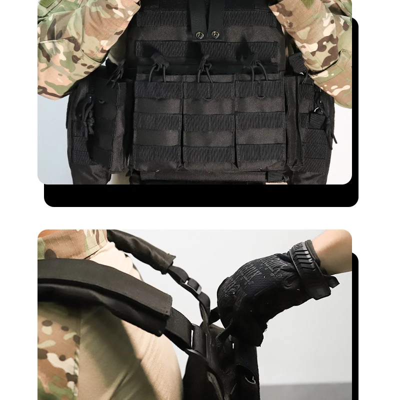 Yakeda new camouflage multifunctional tactical vest outdoor waistcoat equipment tactical waistcoat training vest