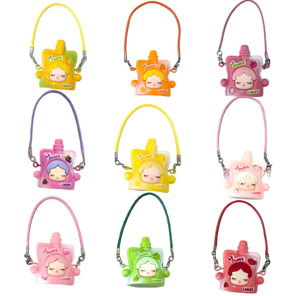 DIY Accessoires voor Labubu V1 V2 V3 Ketel Tas Model Waterfles Schoudertas Set Pluche Pop Decoratie Verjaardagscadeau