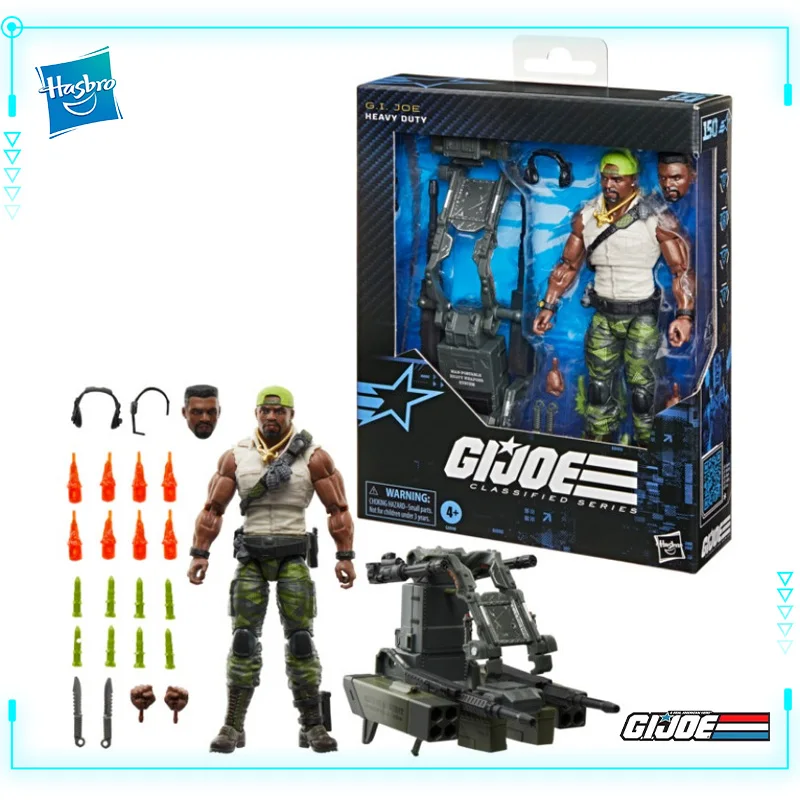 

Hasbro Original Genuine G.I. Joe Classified Series 150 Heavy Duty 15cm Assembly Model Collection Toy Soldier Action Figures Gift
