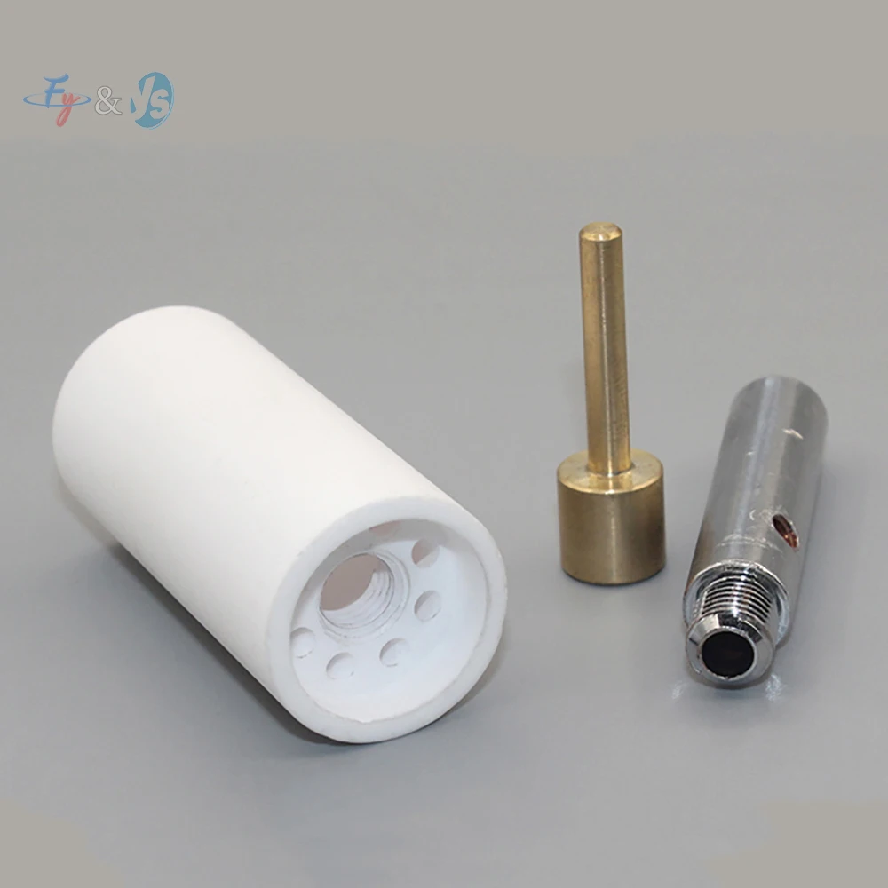 Plasma Treated Electroplating Electrode Gun Parts Ceramic Pole Electrode Head Complete Set Industrial Plasma Electrode Poles