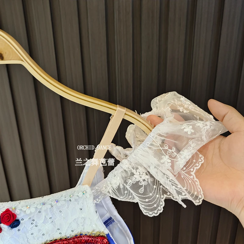 Alta qualidade tamanho personalizado crianças meninas mulheres adulto paris chamas dança desempenho usar longo romântico ballet tutu vestido