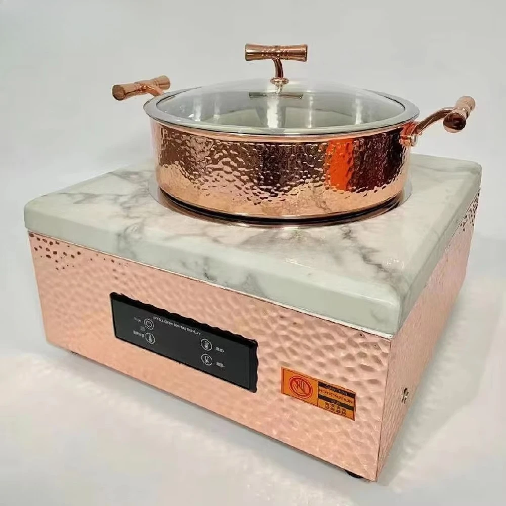 Electric heating buffet warming pot, food warming device for meals