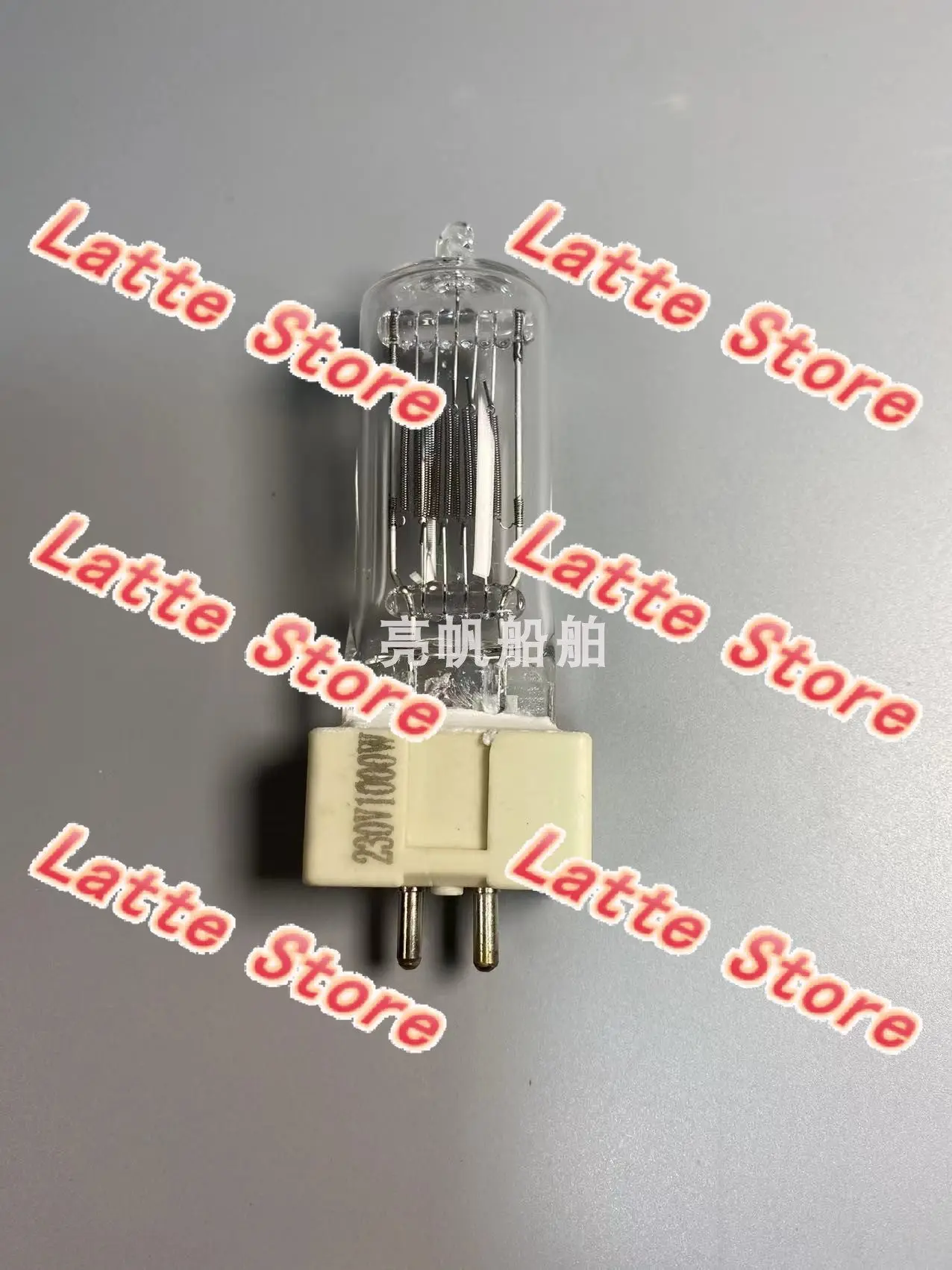 GX9.5 220V 1000W marine searchlight bulb, two-leg bulb TG26TG27 halogen tungsten bulb