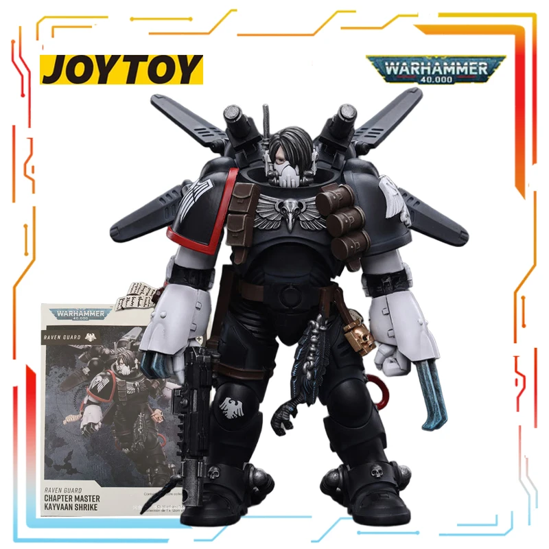 JOYTOY Originale Warhammer 40k Serie Raven Guard Anime Azione Modello di Montaggio Giocattoli Da Collezione Modello Ornamenti Regali per I Ragazzi