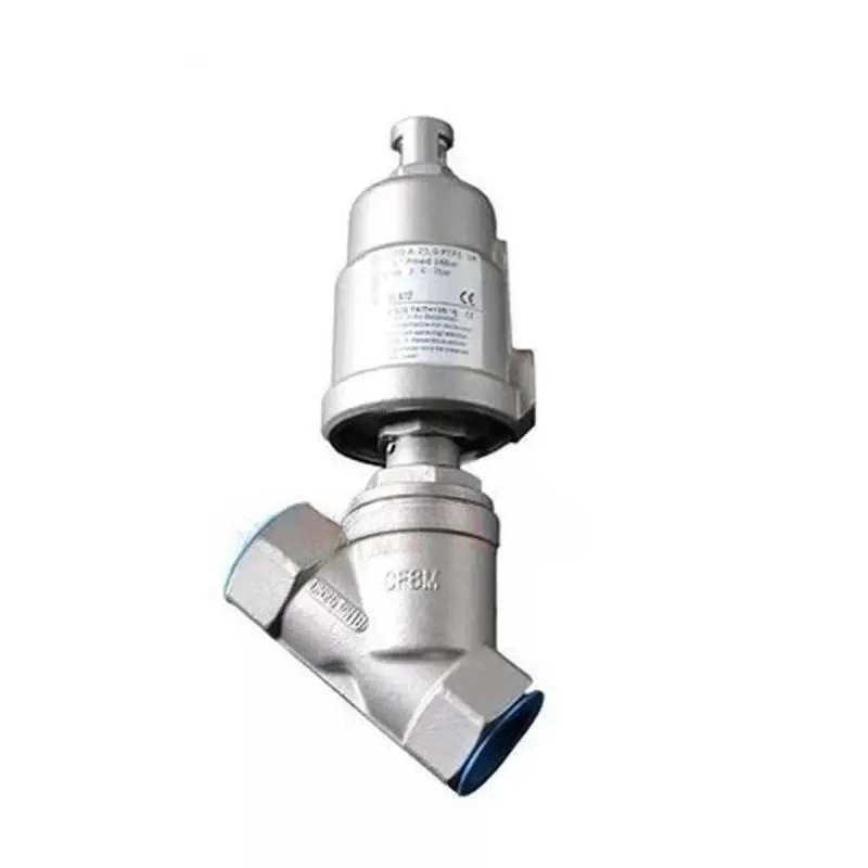 

Suitable for 2000A 15.0 PTFE 316L Stainless Steel Pneumatic Angle Seat Valve, Angle Seat Valve DN15