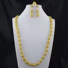 Women's Luxury Necklace & Earrings Set, Bridal Wedding Gift