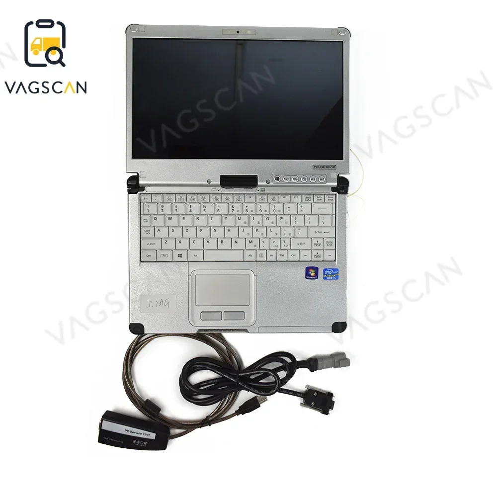 

For Hyster Yale Diagnostic Tool software Forklift CFC2 laptop Ifak Can Usb Interface with Hyster/Yale PC Servicel Tool