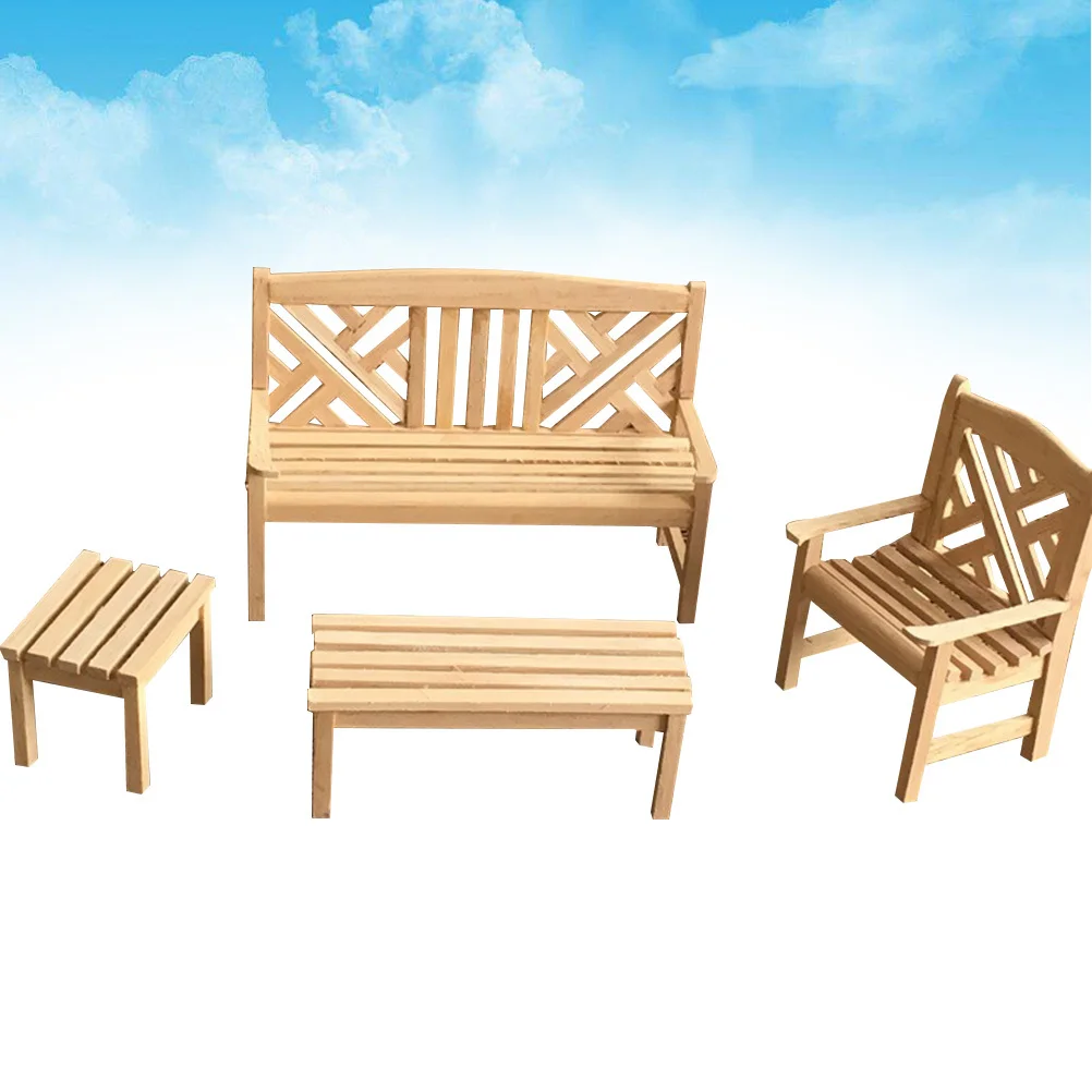 4 個ミニチェアハウスアクセサリー子供ごっこ遊びおもちゃ装飾家具 1/12