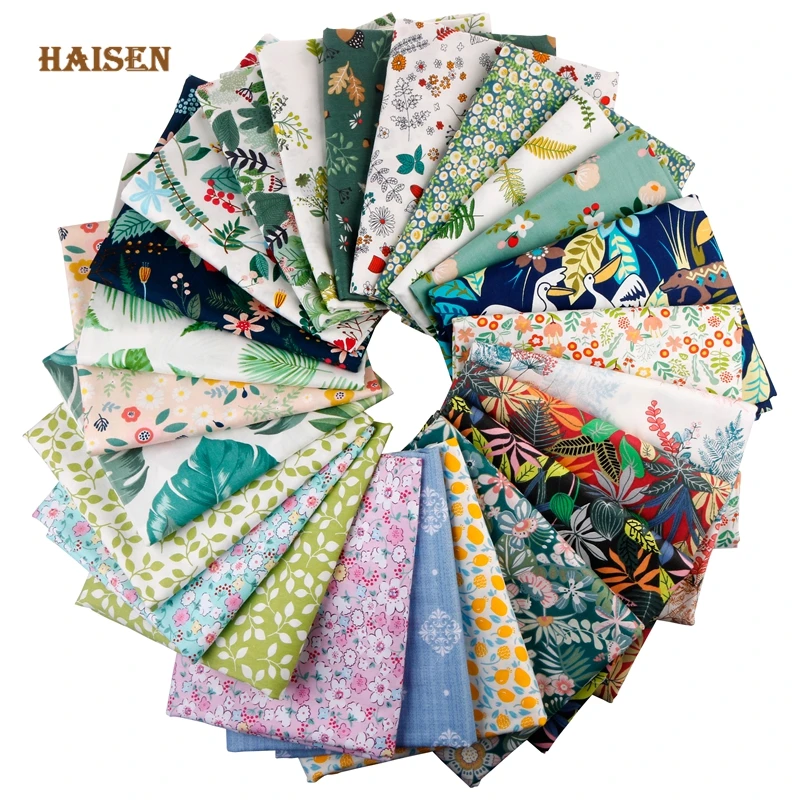 160x30cm Printed Twill Fabric Combed Floral Cotton Cloth For DIY Quilting Sewing Baby Kid's Craft Cuffs,Shoulder Straps Material