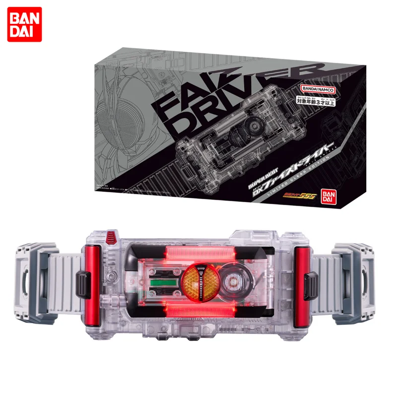 

Прозрачный пояс-трансформер Bandai Kamen Rider Clear Color Transparent Faiz 555 Limited Edition DX Takumi Inui SUPER BEST Anime в наличии