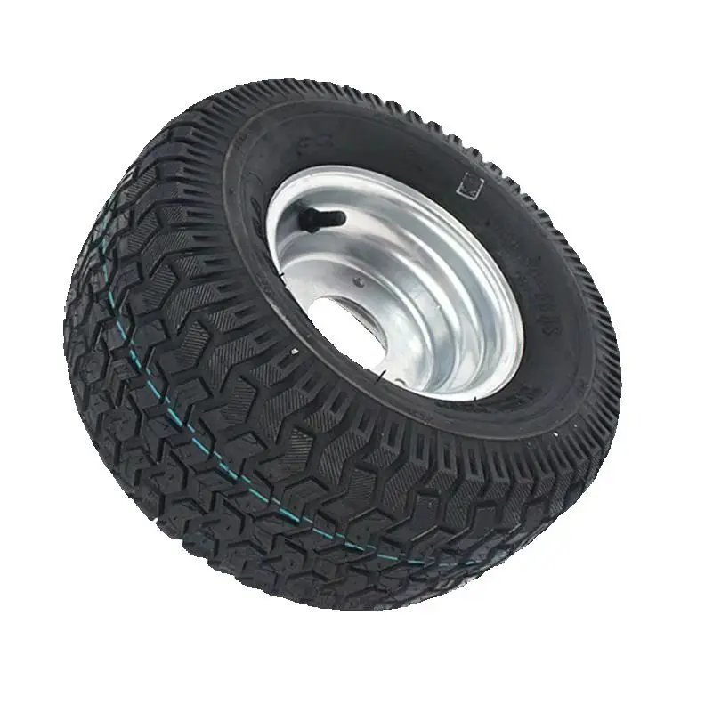 13X6.50-6 Tubeless Wide Tire and 6 Inch Alloy Hub for Four-Wheel ATV Go-Kart Sightseeing Car Accessories 13 Inch Vacuum Wheels
