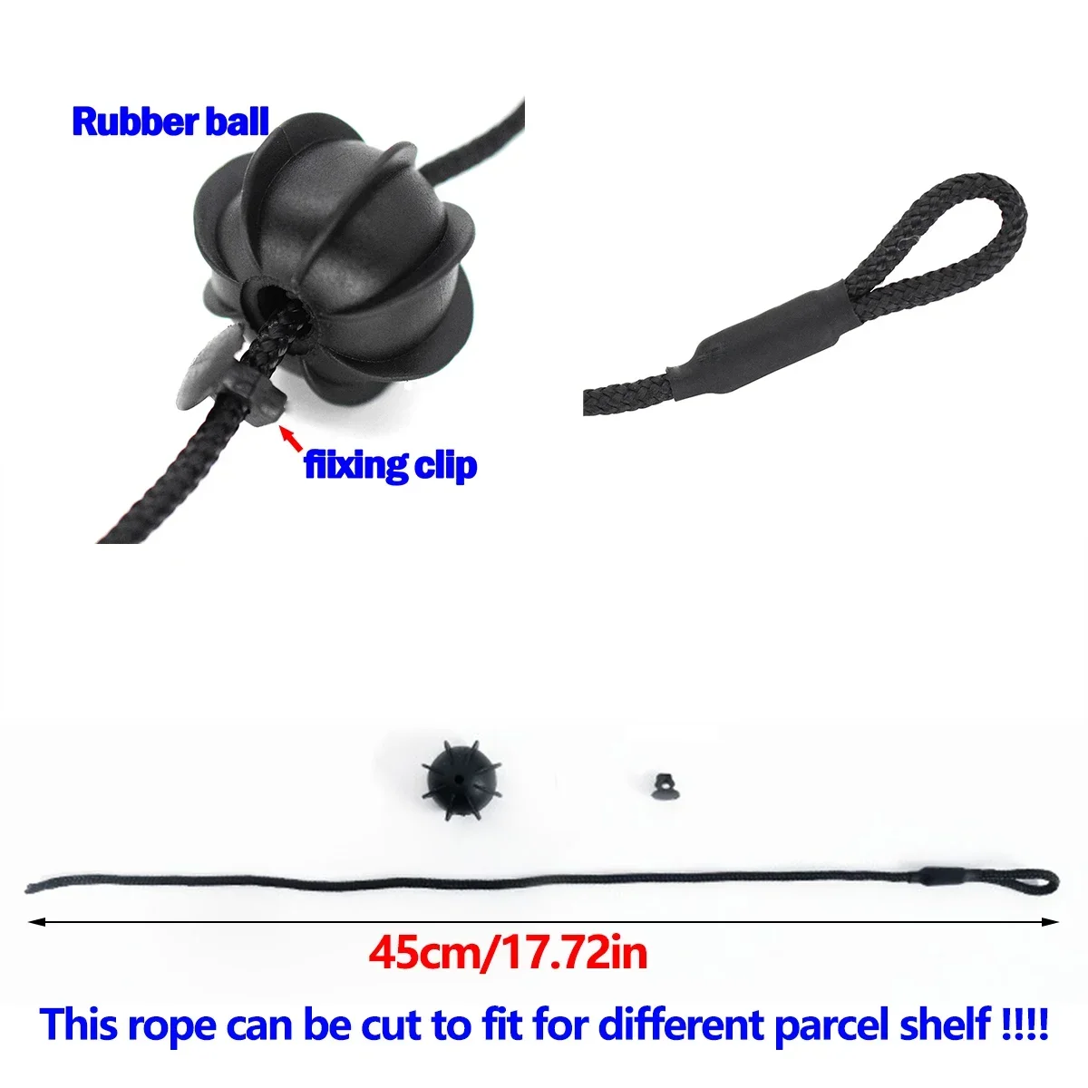 For Skoda Octavia MK3 5E Car Rear Trunk Parcel Shelf String Clips Holder Pivot Hanger Accessories 2018 2017 2016 2015 2014 2013