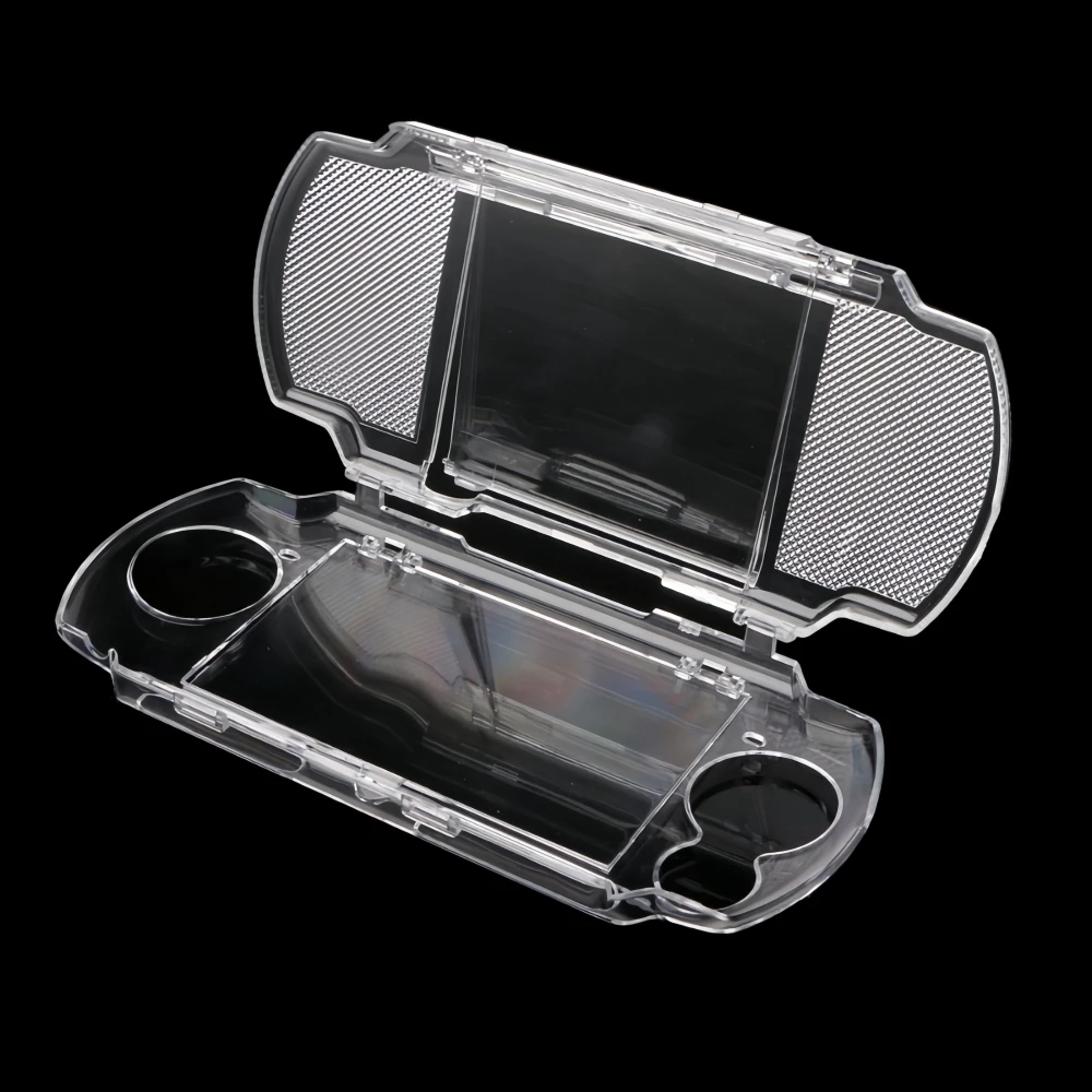 Transparent Crystal Hard Case for PSP3000 Full Protective Flip Cover Anti-Scratch Shell for PSP2000 Game Console