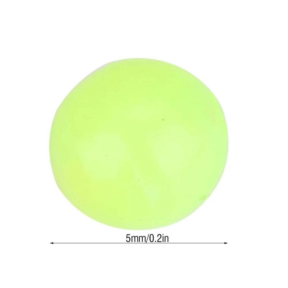 Cuentas luminiscentes de pesca de plástico para señuelos y línea - imagen 5