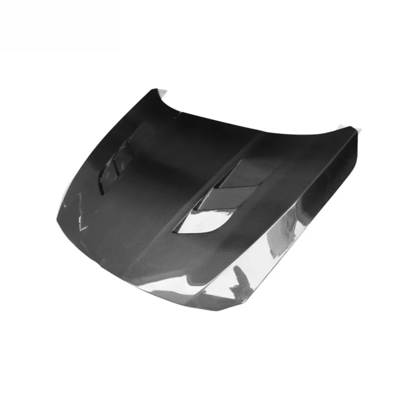 Superior Quality Carbon Fiber Vented Hood Abrasion-resistant Dimension-stable OEM Style 10th Gen Modified Body Panel