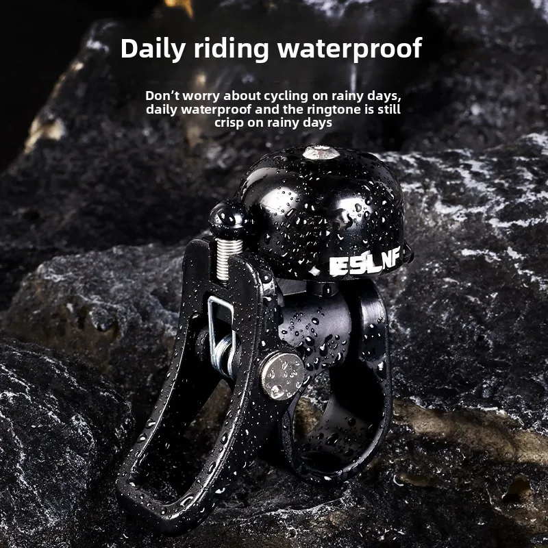   ESLNF دراجة الإبهام جرس القرن المقود الدراجات دعوة جهاز إنذار للتحذير سلامة دراجة سبيكة حلقة هش الصوت الجبلية الطريق الدراجة الملحقات