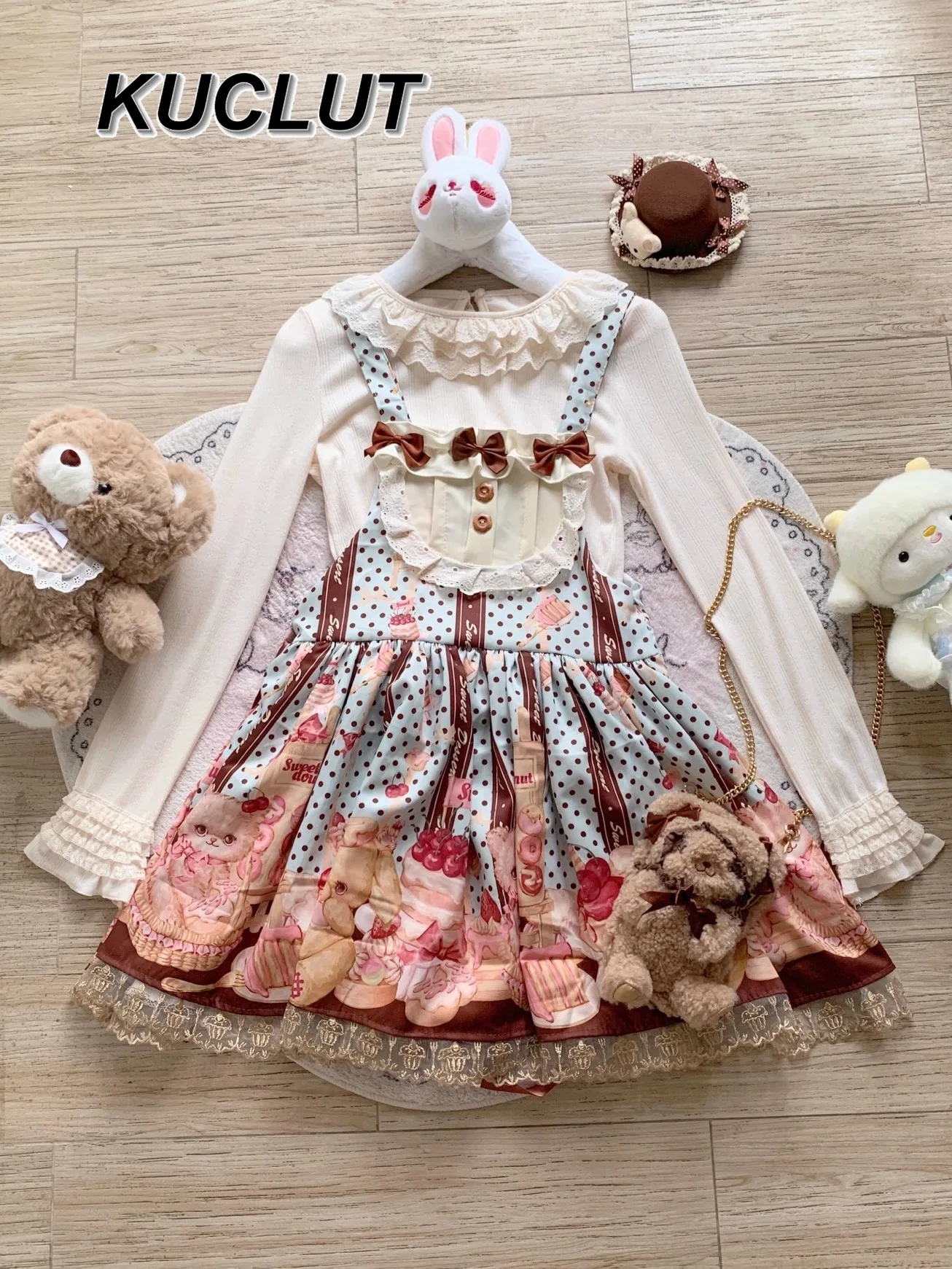 

Однотонный свитер с круглым вырезом, топ в стиле Лолиты, внутренняя одежда, вязаный топ с длинными рукавами для женщин, осенне-зимний пуловер, свитера