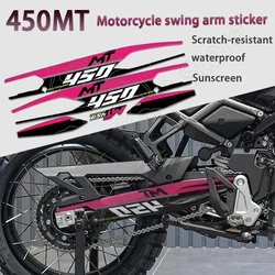 3M Motorcycle Swing arm Decal Waterproof Rotating Shaft Swingarm Stickers For CFMOTO CF MOTO 450MT 450 MT 2024 year