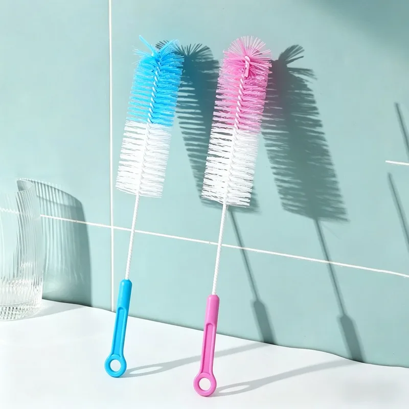 Langstieliger Becherbürste Küchen-Glasflaschen-Reinigungsbürste Schrubber für Milchflaschen Teetassen Mehrzweck-Haushaltsreinigungswerkzeug – Detail 10