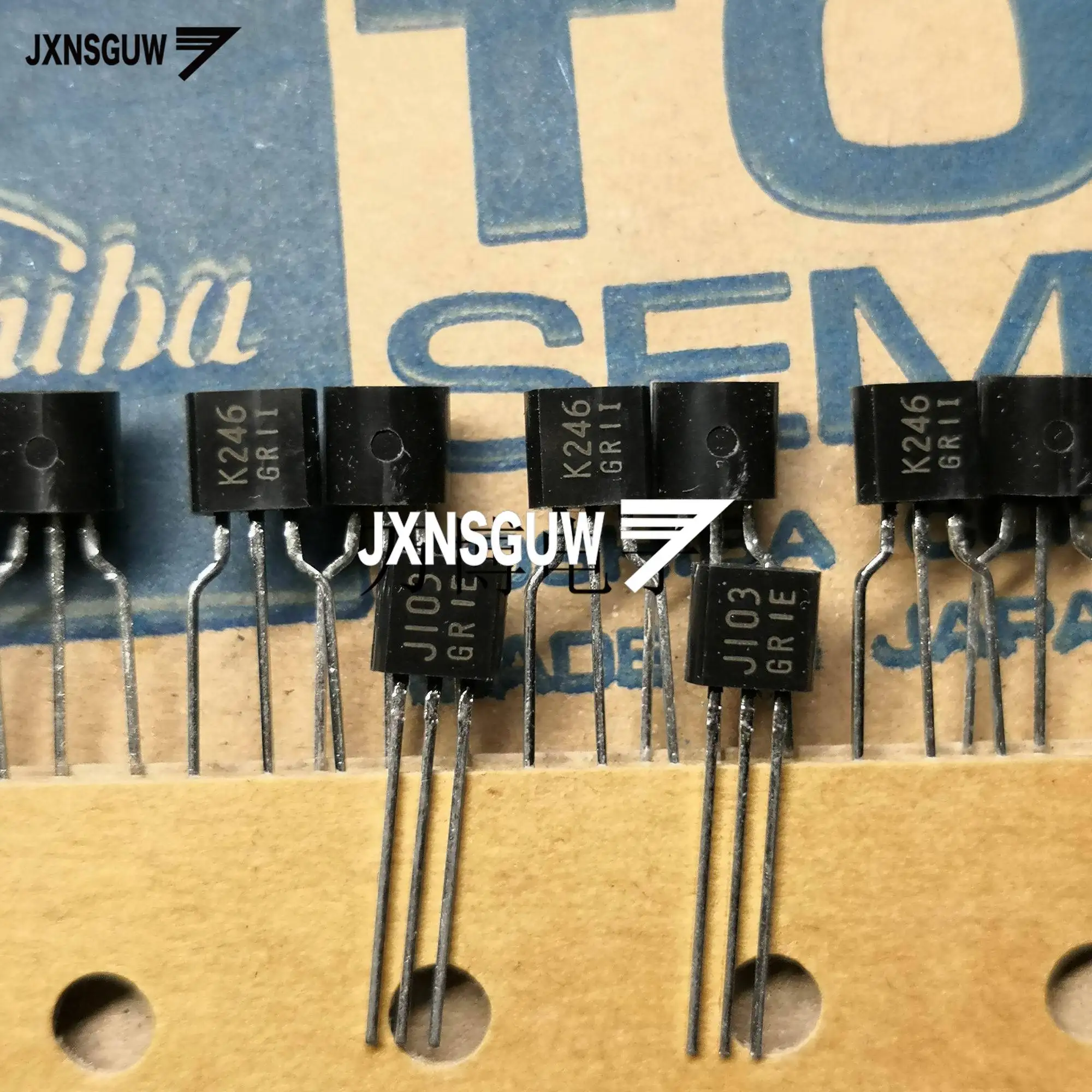 10pair 2SK246 2SJ103 GR TO-92 Transistor K246 J103 Audio Power Amplifier 2SK246-GR 2SJ103-GR power transistor Laser word