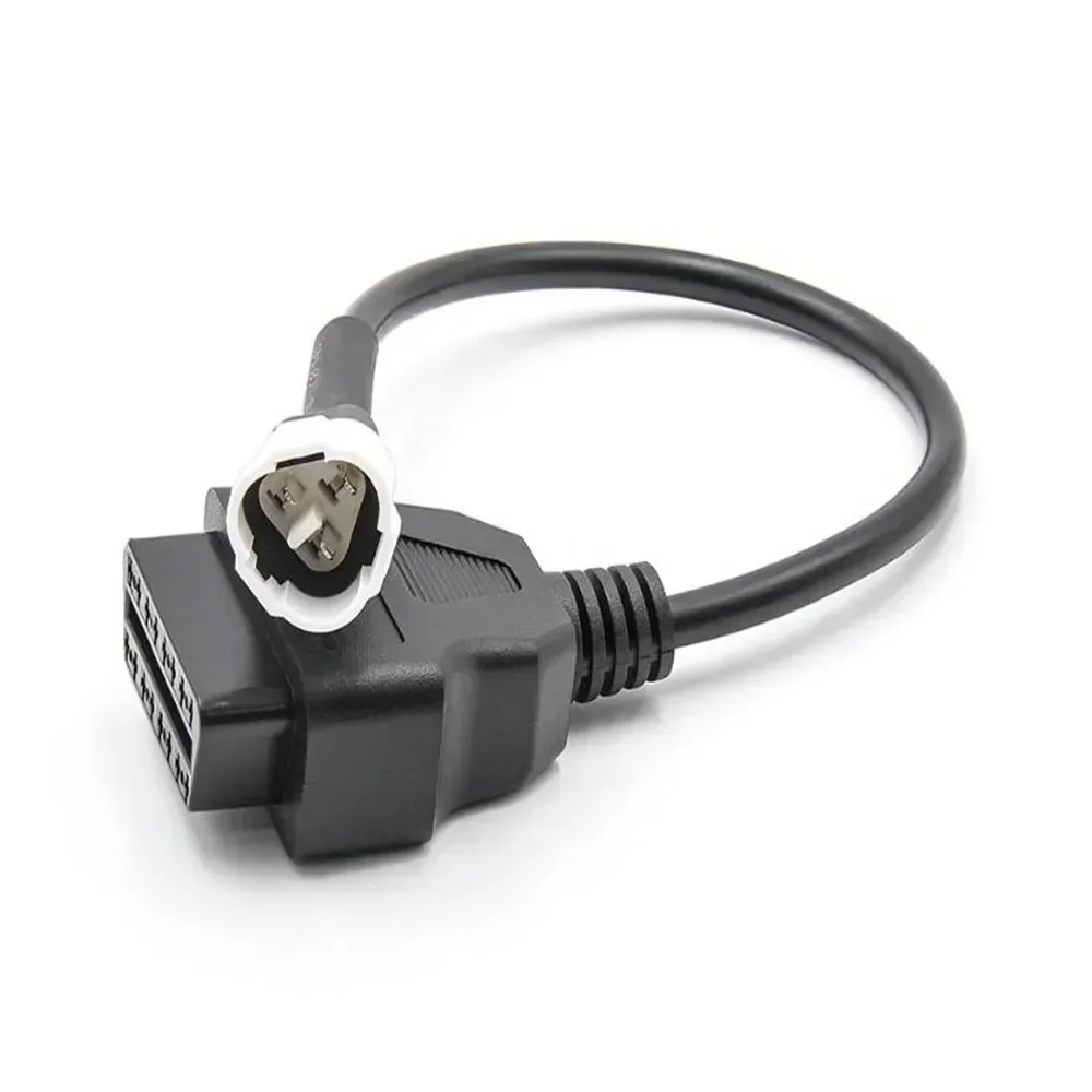 3 Pin To OBD2 Fault Code Scanner Motorcycle Diagnostic Cable for Yamaha 3 Pin Motobike Connect Adapter