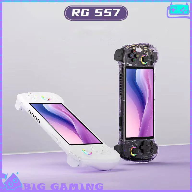 Game Handheld Console For Anbernic Rg557 Android14 Wireless Capacitive Joystick Retro Nostalgic Game Simulator Game Controller