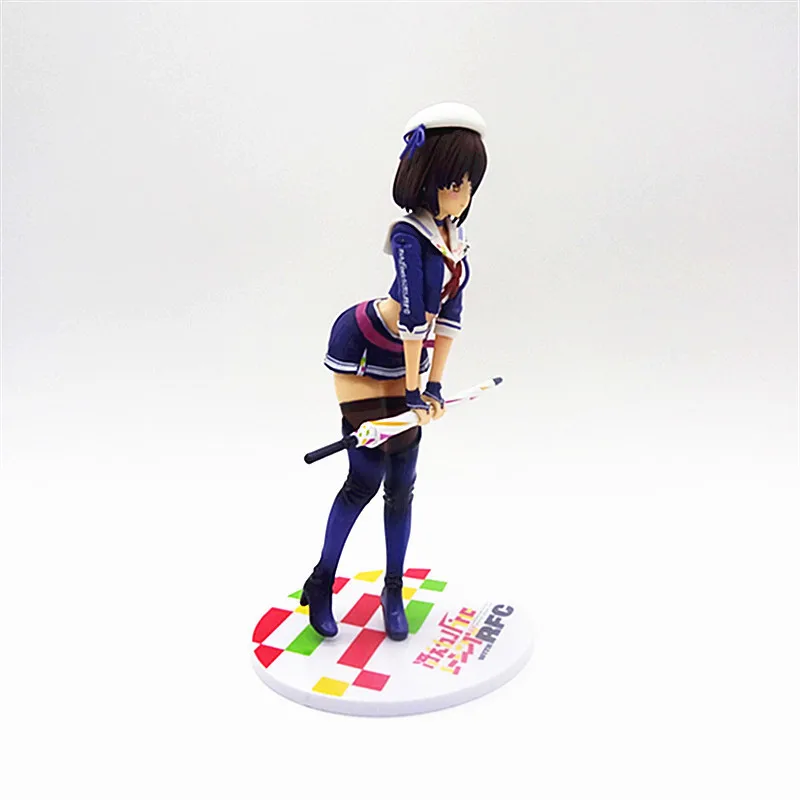 อะนิเมะ Saekano วิธีเพิ่มแฟนที่น่าเบื่อ Racing Girl Megumi Kato ใช้ร่ม Action Figure สาวเซ็กซี่ตุ๊กตา