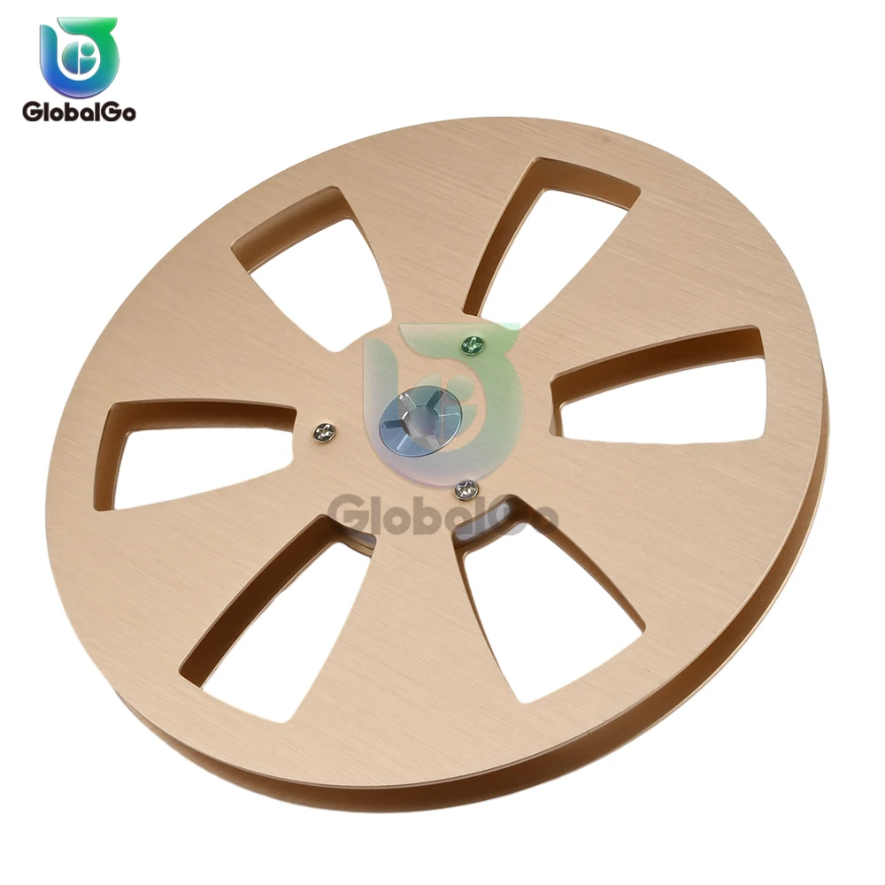 7 Inch Empty Tape Reel Nab Hub Reel-To-Reel Recorders Accessory Empty Aluminum Disc Opening Machine Parts