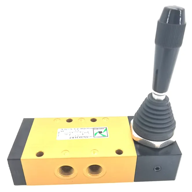 Pneumax Mechanical Pneumatic Lever Slide Valve Pilot 3 Position 224.53.31.9/2 10 Bar
