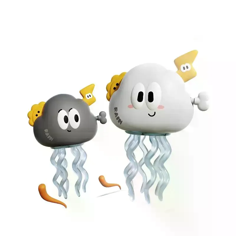 インタラクティブクラウドタコデスクトップゼンマイおもちゃ：感覚刺激、穏やかな遊び、集まりに最適