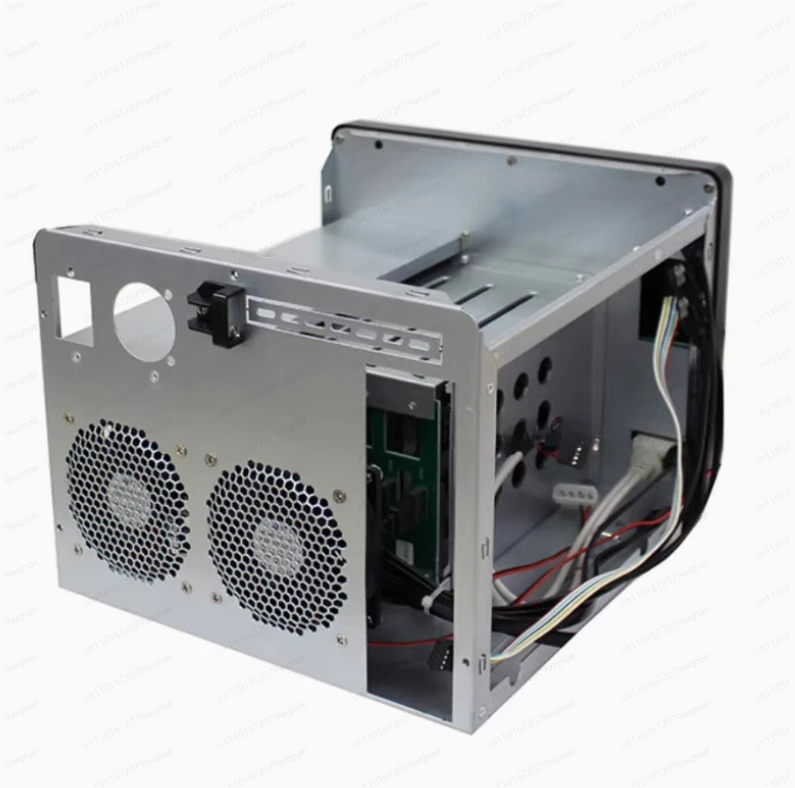 حافظة تخزين NAS جديدة عالية الجودة 6bays هيكل خادم قابل للتبديل السريع مع لوحة الكترونية معززة Sata سعة 6 جيجابايت