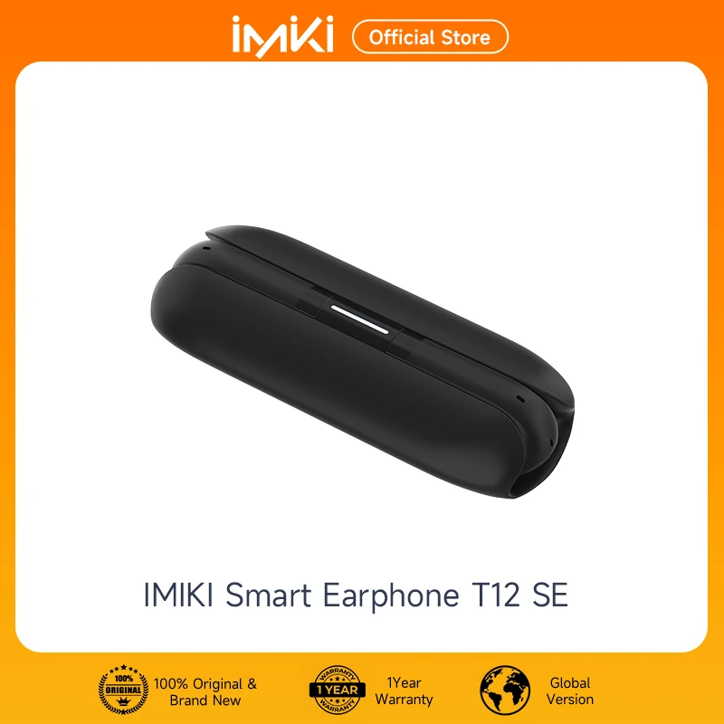 

NEW ARRIVALS IMIKI T12SE Earbuds Bluetooth Support AAC, SBC Long Battery Life BT V5.3 Fast Slide to Open The Earbuds