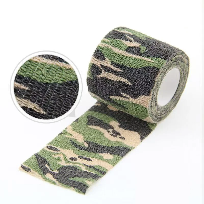 

1/3/6PCS Camouflage Self Adhesive Bandage Adhesive Elastic Breathable Waterproof Bandage Sports Tape Wrist and Ankle First Aid